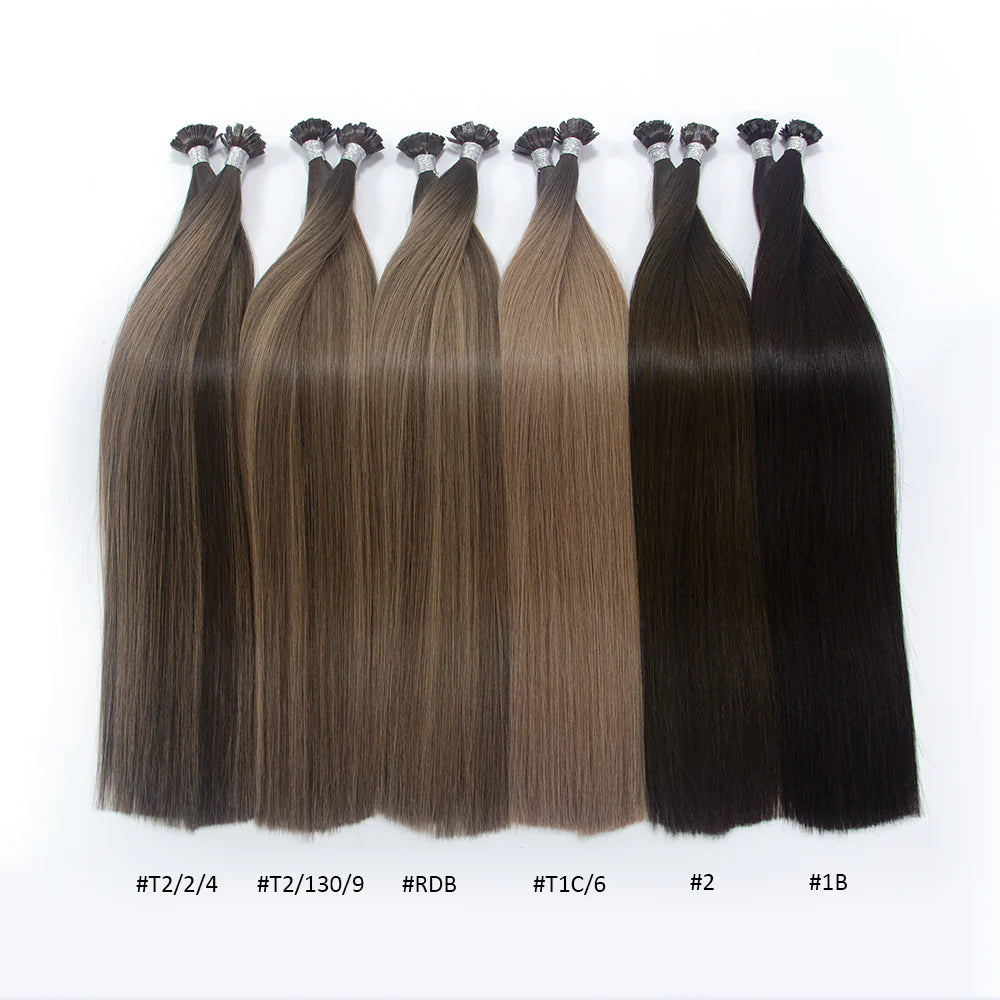 1B Premium K-Tip Hair Extensions – 1g/Strand | 100% Virgin Hair | Wholesale & OEM