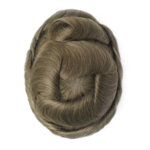 Silkcraft Wigs Ominilace Lace Front PU Back Hair System for Men – Human Hair Toupee 6 Inch