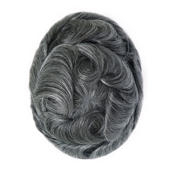 SilkCraftWigs CNG 8x10" PU Base Hair System | 10 Natural Colors | Hand-Tied