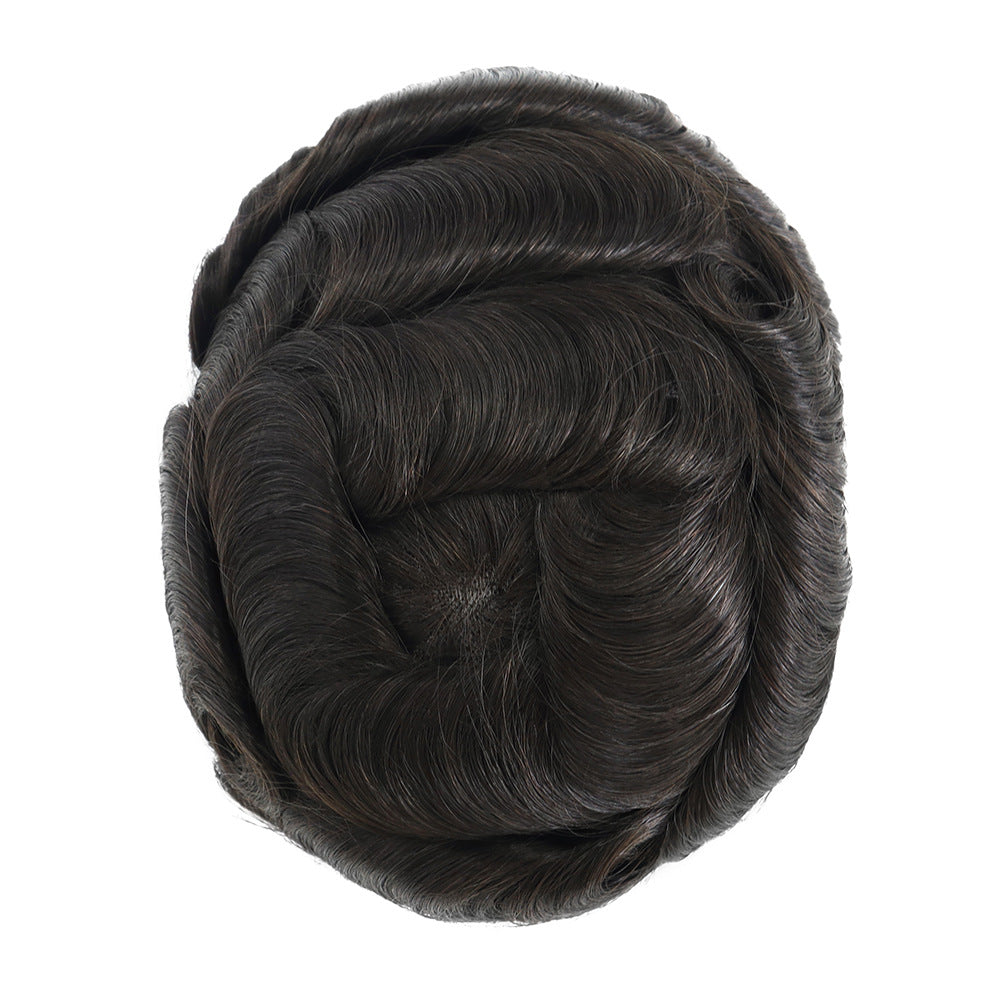 SilkCraftWigs MONO 8x10" Men‘s Hair System | 100% MONO Base | Hand-Tied | Multi-Color