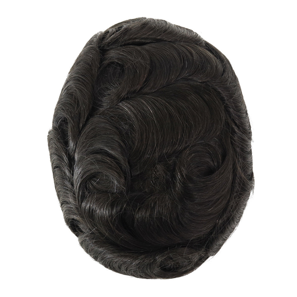 SilkCraftWigs DURA AUS | Men's Hybrid Lace & PU Hair System | 100% Hand-Tied | Multiple Sizes & Colors