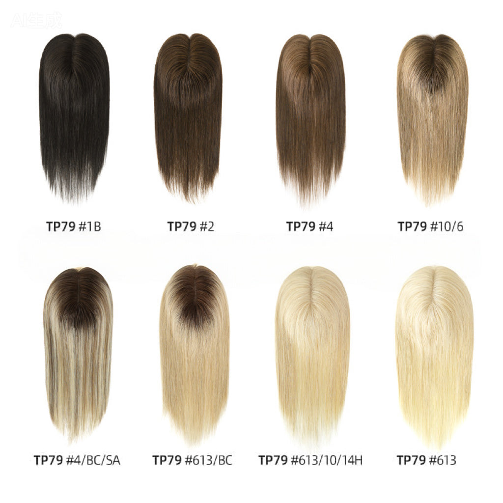 Silk Base Lace Front Wig | 100% Human Hair | 12 Inch Straight | 4.5″x5″ Full Lace | Free Parting (#4/BC/SA)