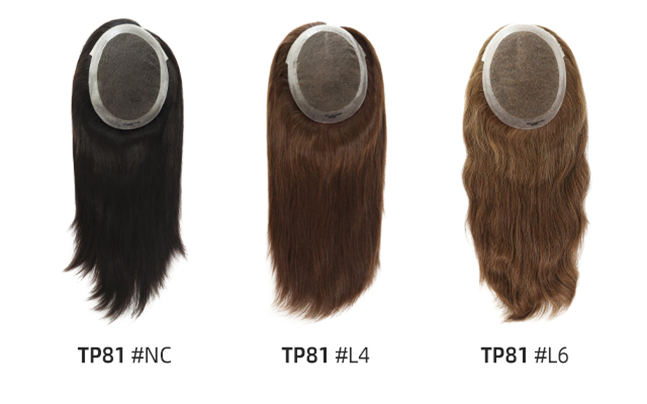 SilkCraft Wigs | Korean Lace & Poly Edge Topper | 16″ Brazilian Hair | 130% Medium Density