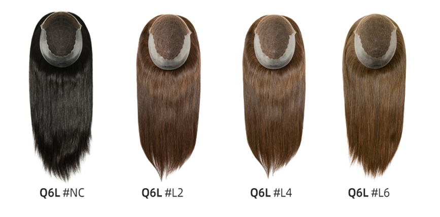 SilkCraft Wigs | Hair Topper with French Lace & Polyskin Edge | 7″x9″ Base | 16″ Brazilian Straight | 130% Density