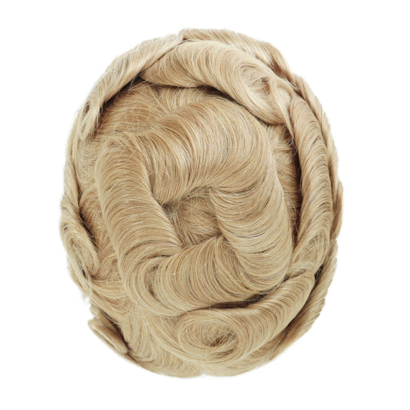 SilkCraftWigs FULL LACE | Men‘s 8×10″ French Lace Hair System | 100% Hand-Tied | Multiple Natural Colors