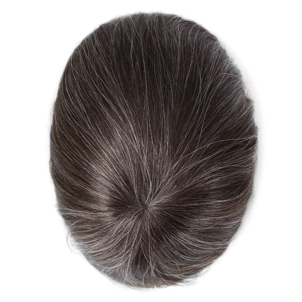 Silkcraft Wigs Injection Hair System for Men – 8x10 Natural Human Hair Toupee 9 Inch