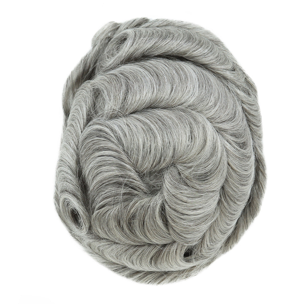 SilkCraftWigs BIO 8x10" PU Base Hair System | Brown Shades #3-#380H | Hand-Tied