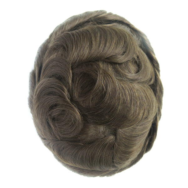 SilkCraftWigs FULL LACE | Men‘s 8×10″ French Lace Hair System | 100% Hand-Tied | Multiple Natural Colors