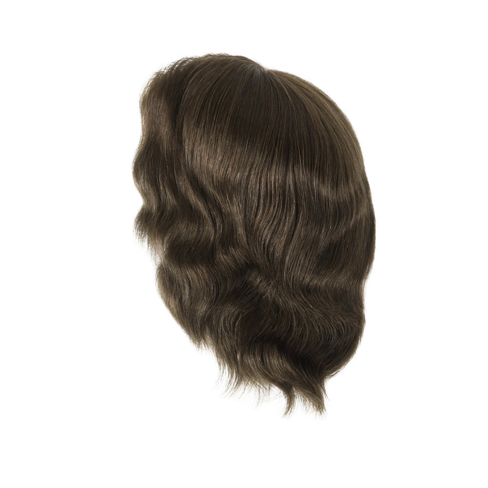SilkCraftWigs FW62 Men's Full Hand-Tied Wig | Breathable Base | 8 Natural Colors | Human Hair