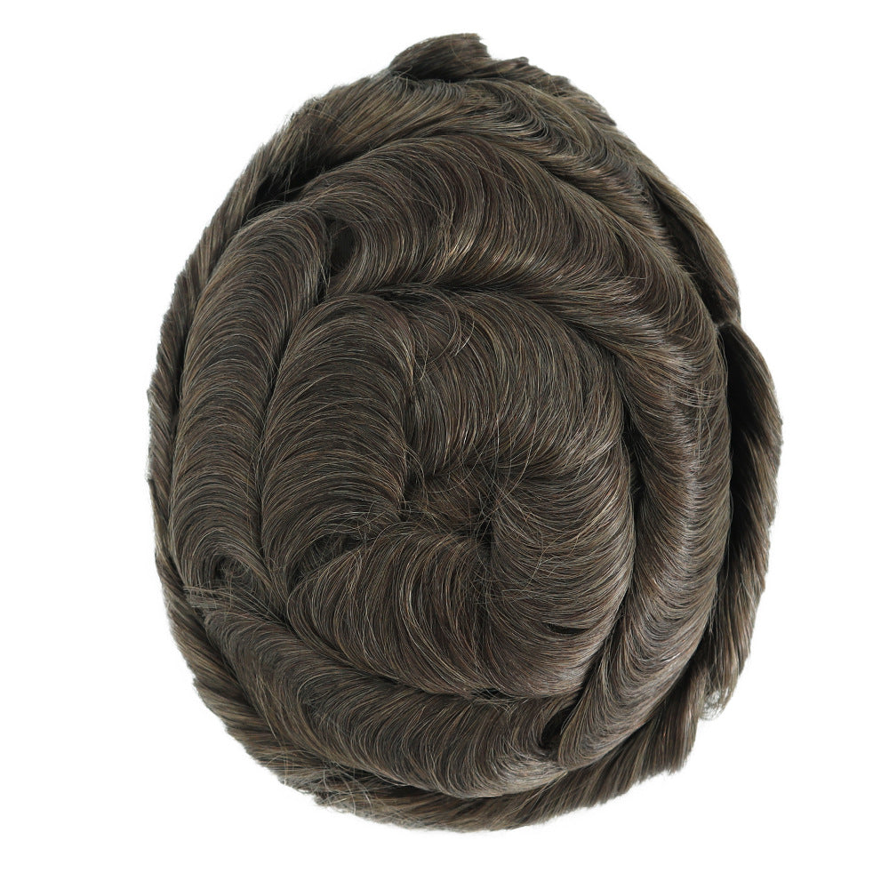 Silkcraft Wigs Mono Lace Hair System for Men – 8x10 Breathable Human Hair Toupee