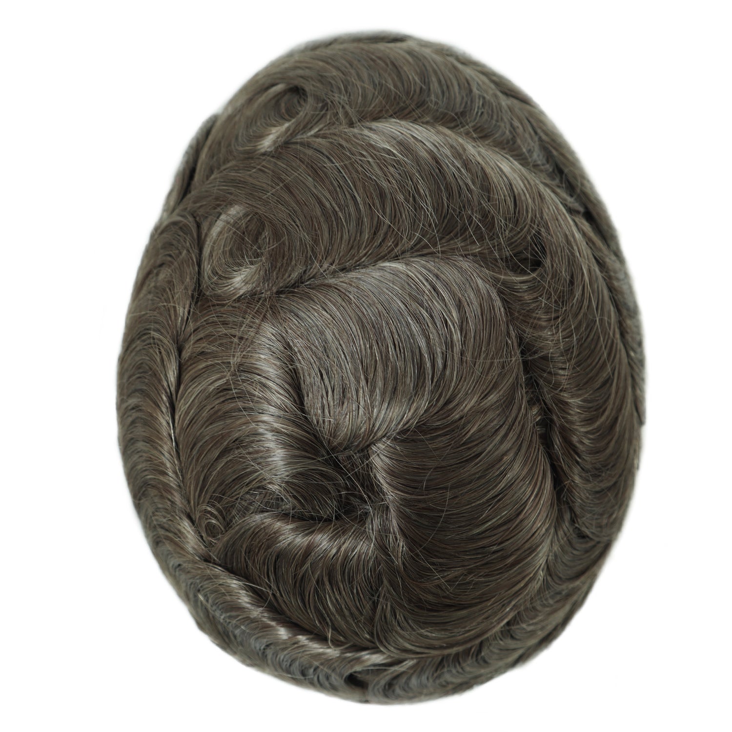 SilkCraftWigs ISKIN 8x10" Men‘s Hair System | Ultra-Thin PU Skin Base | 100% Hand-Tied | 9 Natural Colors