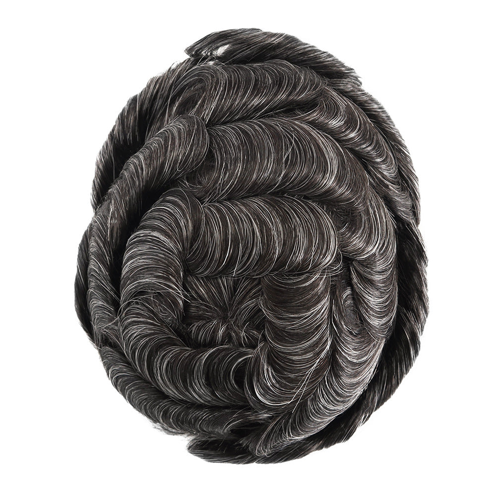 SilkCraftWigs DURA AUS | Men's Hybrid Lace & PU Hair System | 100% Hand-Tied | Multiple Sizes & Colors
