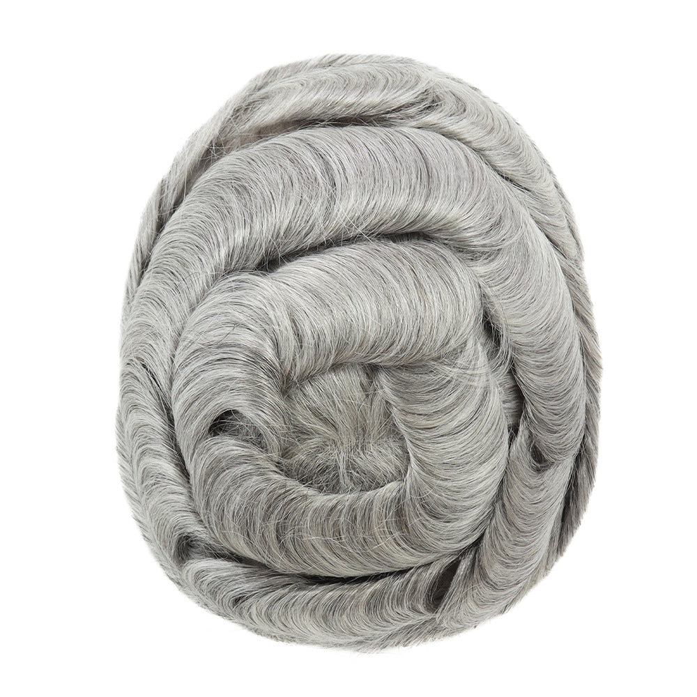 SilkCraftWigs DURA AUS | Men's Hybrid Lace & PU Hair System | 100% Hand-Tied | Multiple Sizes & Colors