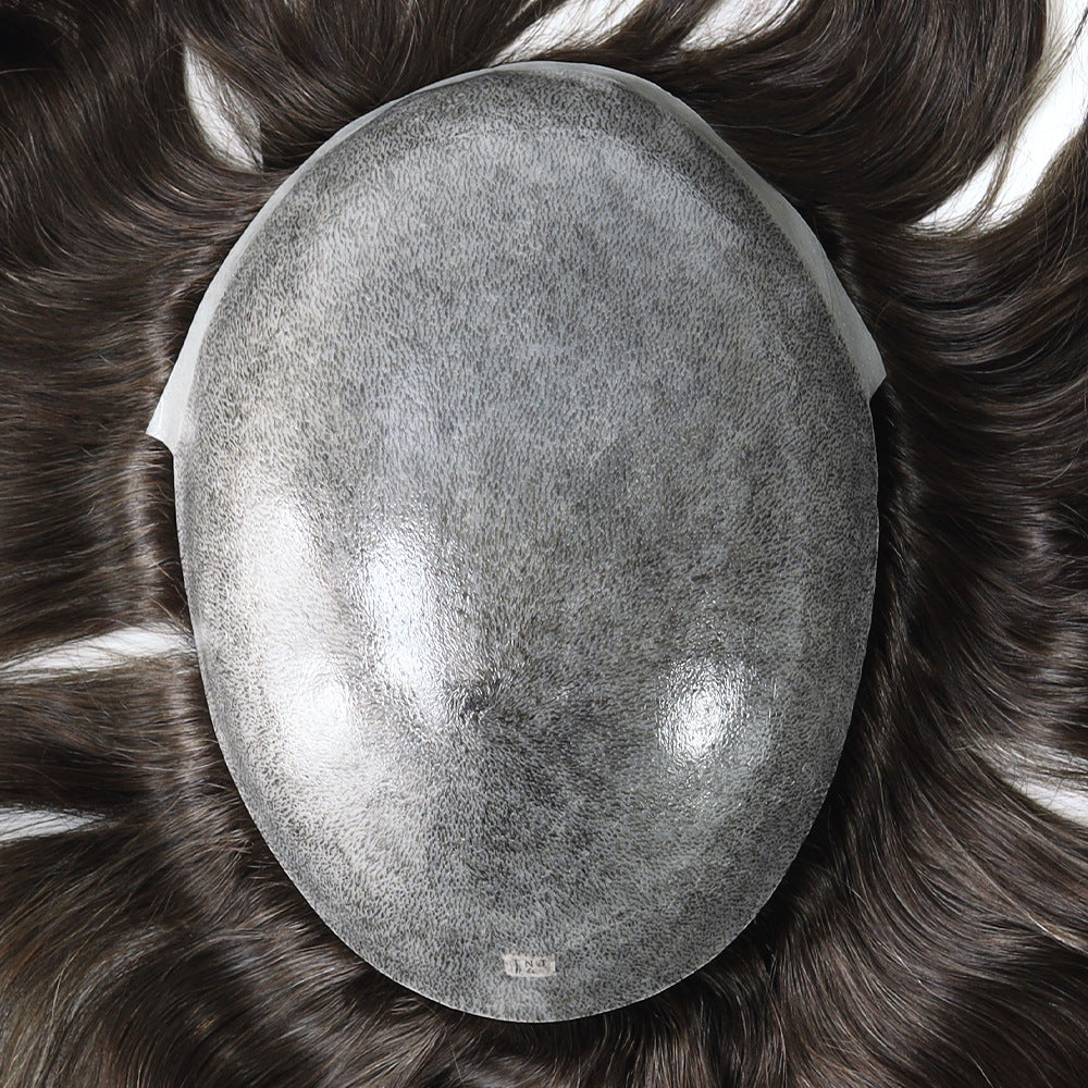 Silkcraft Wigs Injection Hair System for Men – 8x10 Natural Human Hair Toupee 9 Inch