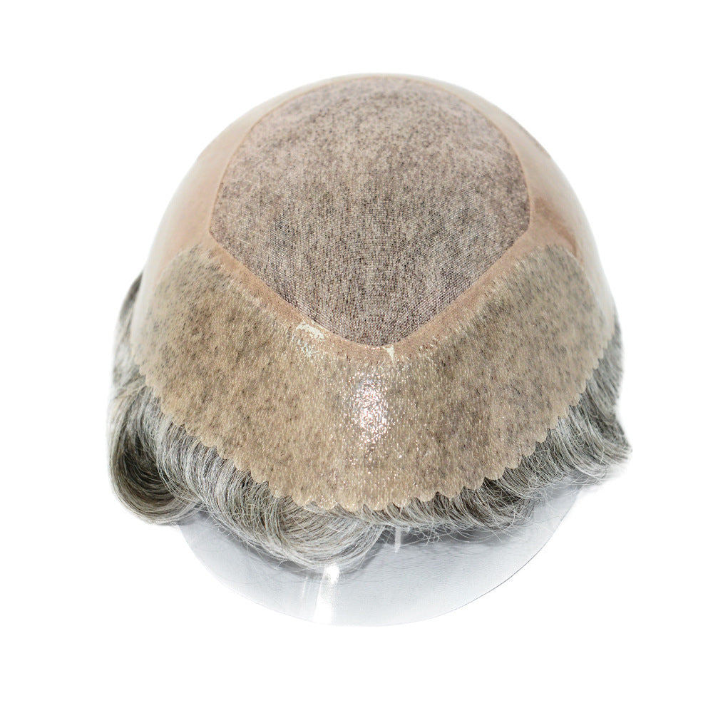 Silkcraft Wigs Mono Lace Hair System for Men – 8x10 Breathable Human Hair Toupee