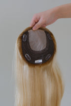 SilkCraft Wigs | Injection Poly Lace Wig | 6"x6.5" Center Crown | 120% Density | 16" & 18" Straight