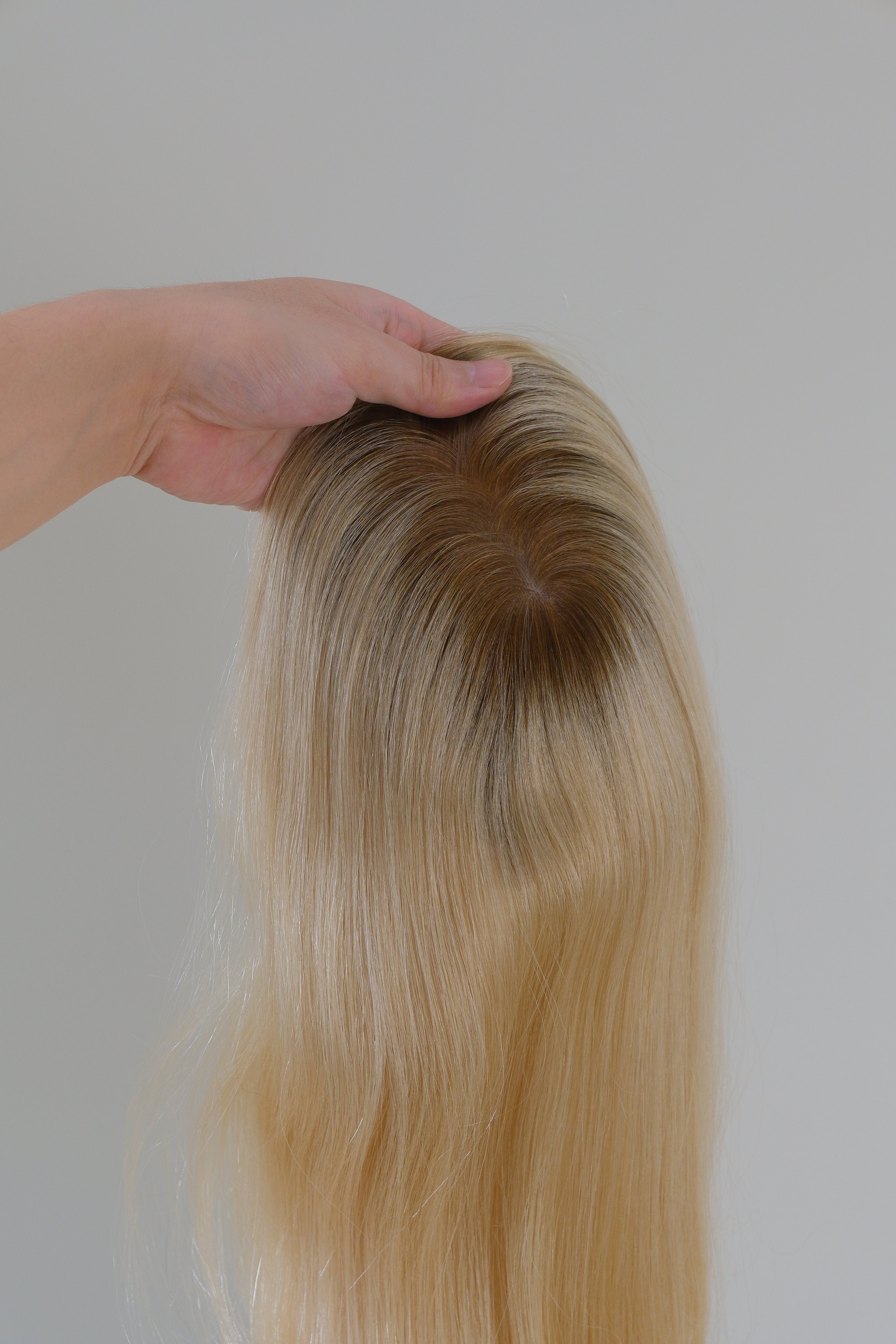 SilkCraft Wigs | Injection Poly Lace Wig | 6"x6.5" Center Crown | 120% Density | 16" & 18" Straight