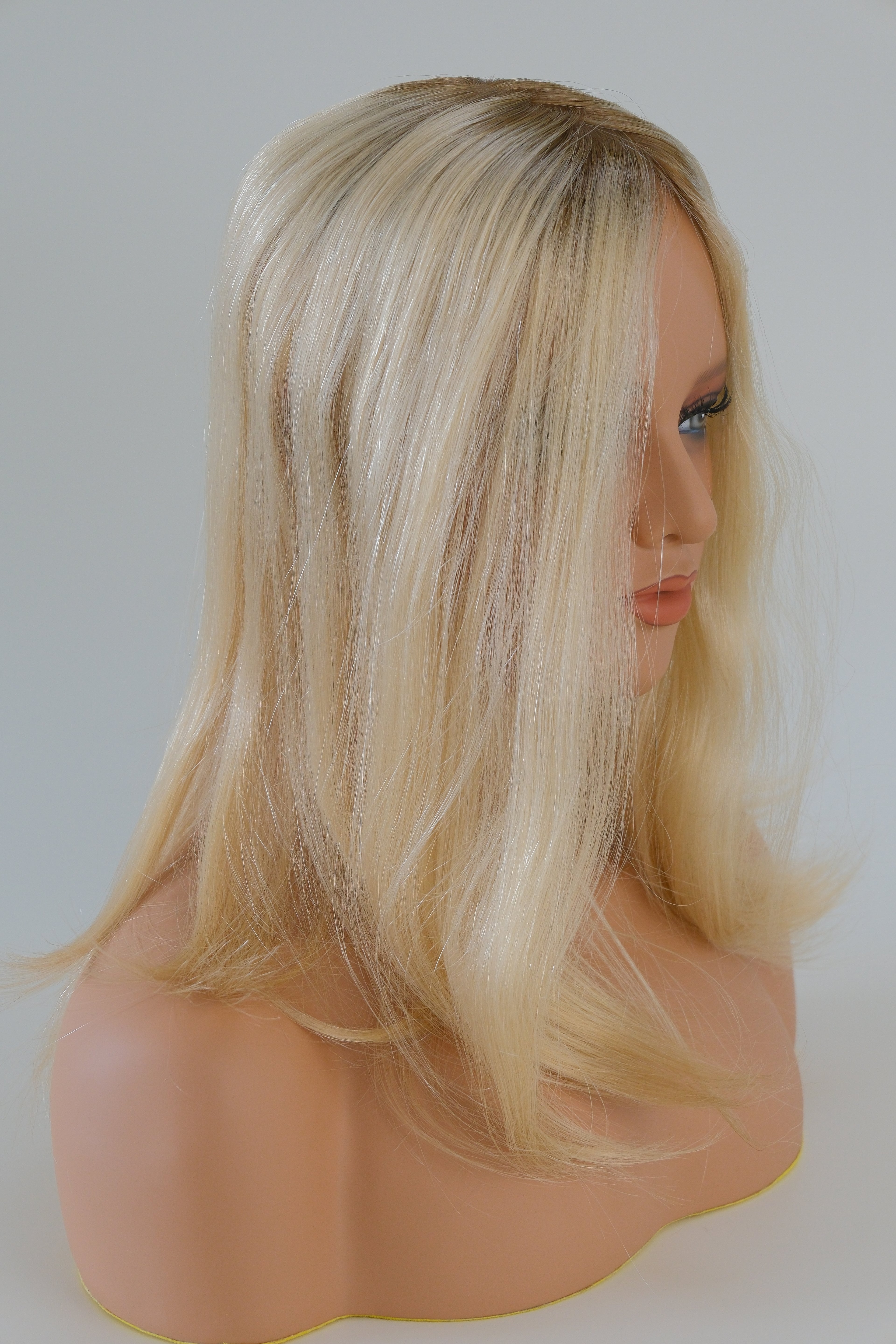 SilkCraft Wigs | Injection Poly Lace Wig | 6"x6.5" Center Crown | 120% Density | 16" & 18" Straight