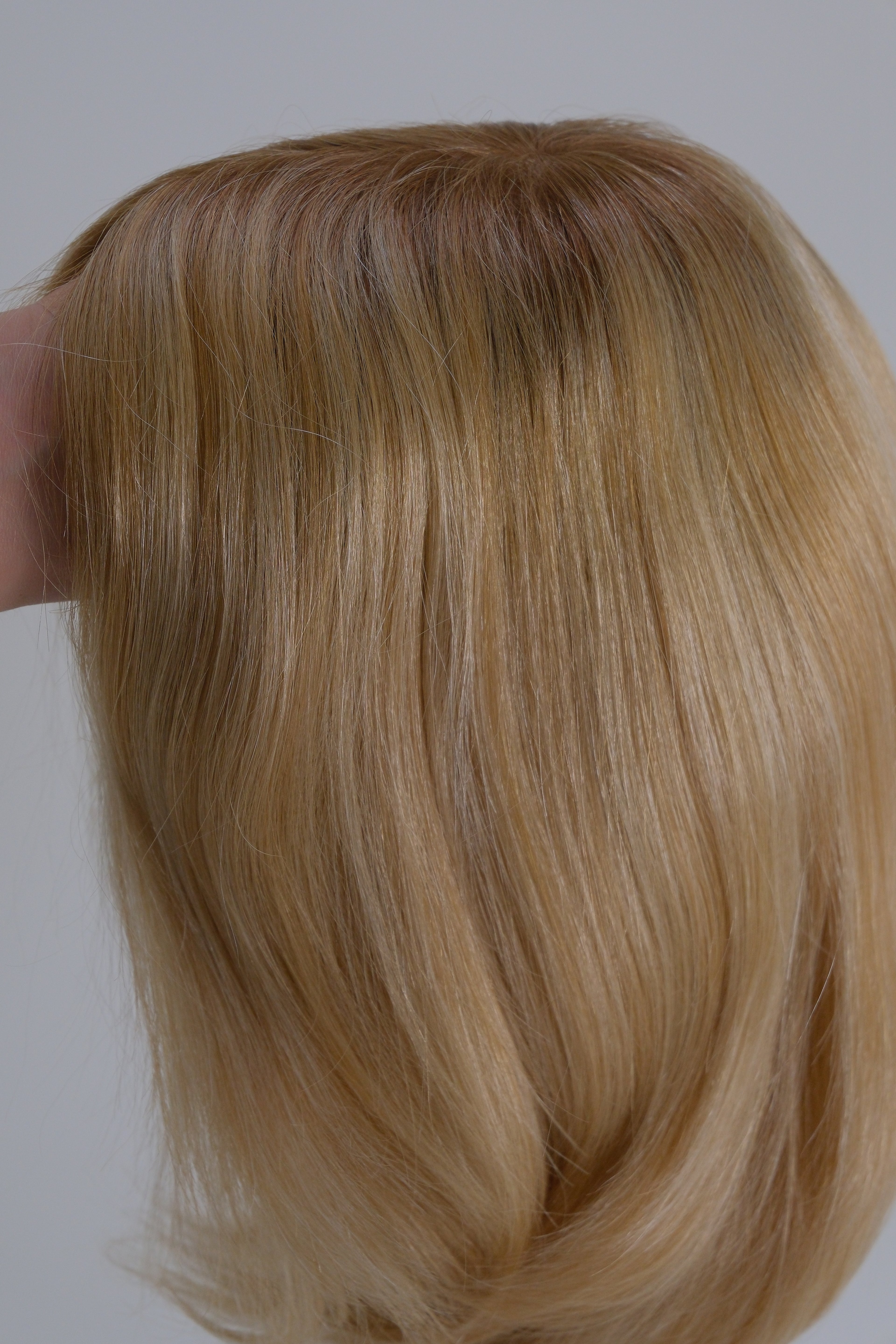 SilkCraft Wigs | European Hair Wig | Front Lace & Hand-Tied Top | 6″-10″ Straight | 120% Density | Natural Color Series