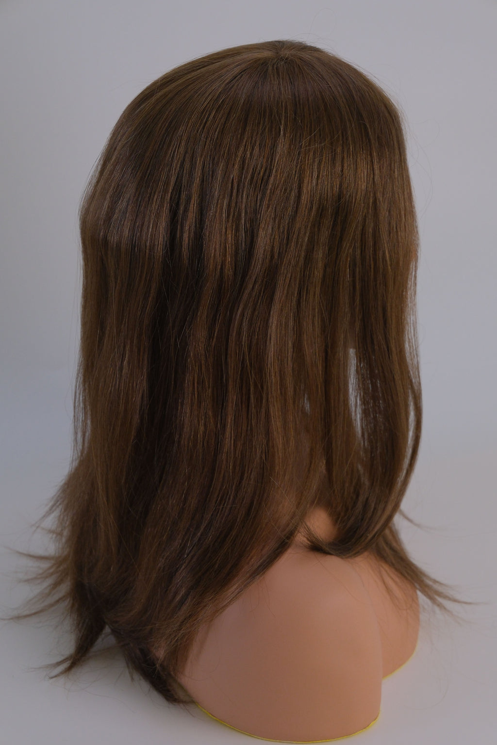 SilkCraft Wigs | Korean Lace & Poly Edge Topper | 16″ Brazilian Hair | 130% Medium Density