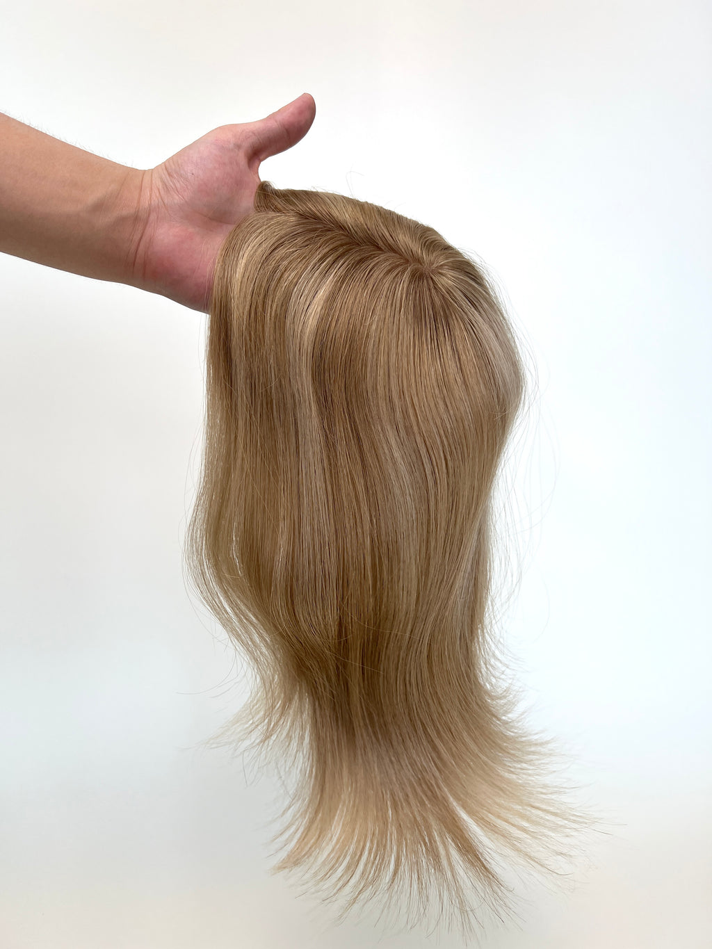 SilkCraft Wigs | TP18 Mono Top Hair Topper for Thinning Crown | 13″ Straight | #Cafe Brown