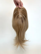 SilkCraft Wigs | TP18 Mono Top Hair Topper for Thinning Crown | 13″ Straight | #Cafe Brown
