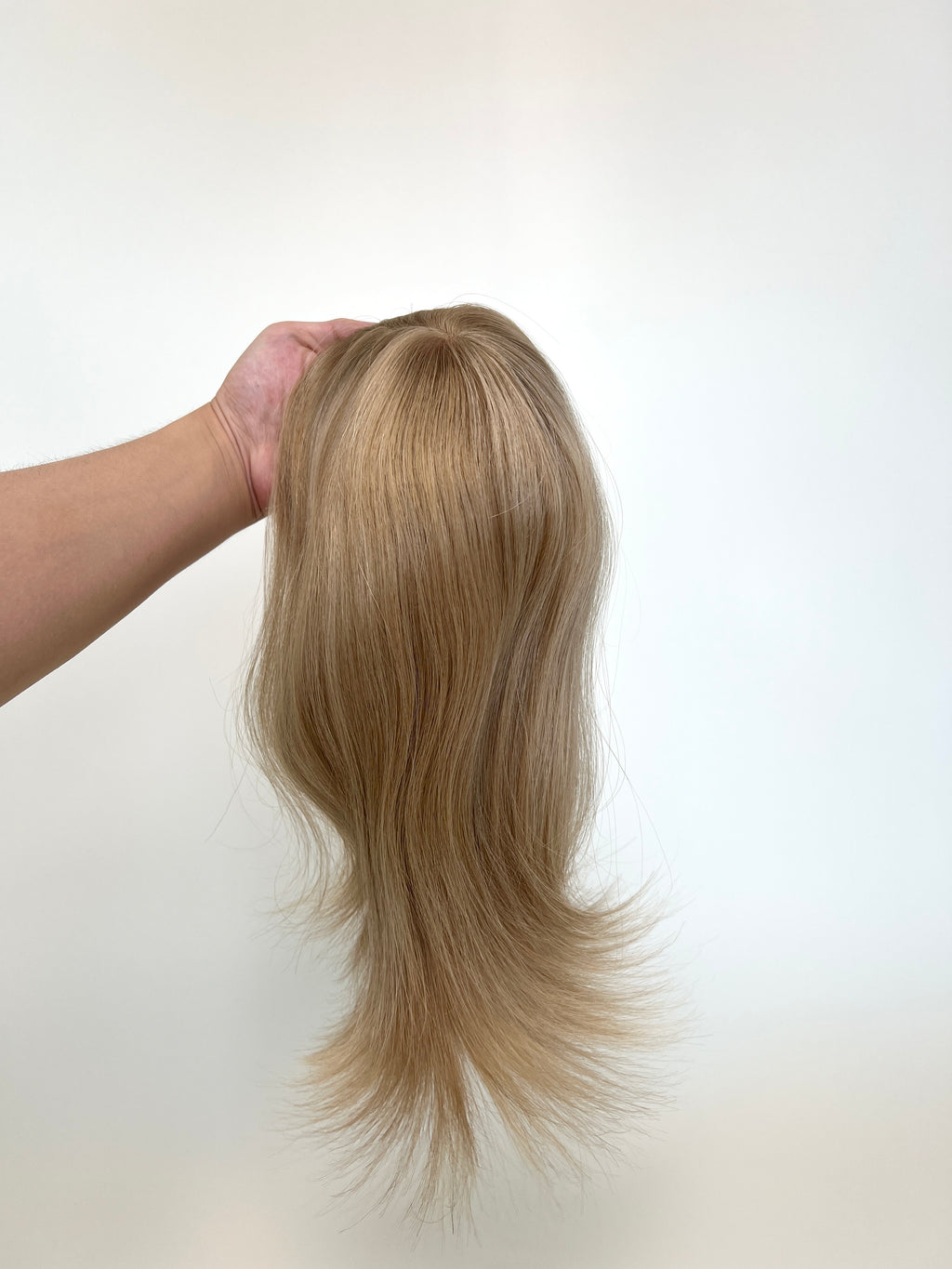 SilkCraft Wigs | TP18 Mono Top Hair Topper for Thinning Crown | 13″ Straight | #Cafe Brown