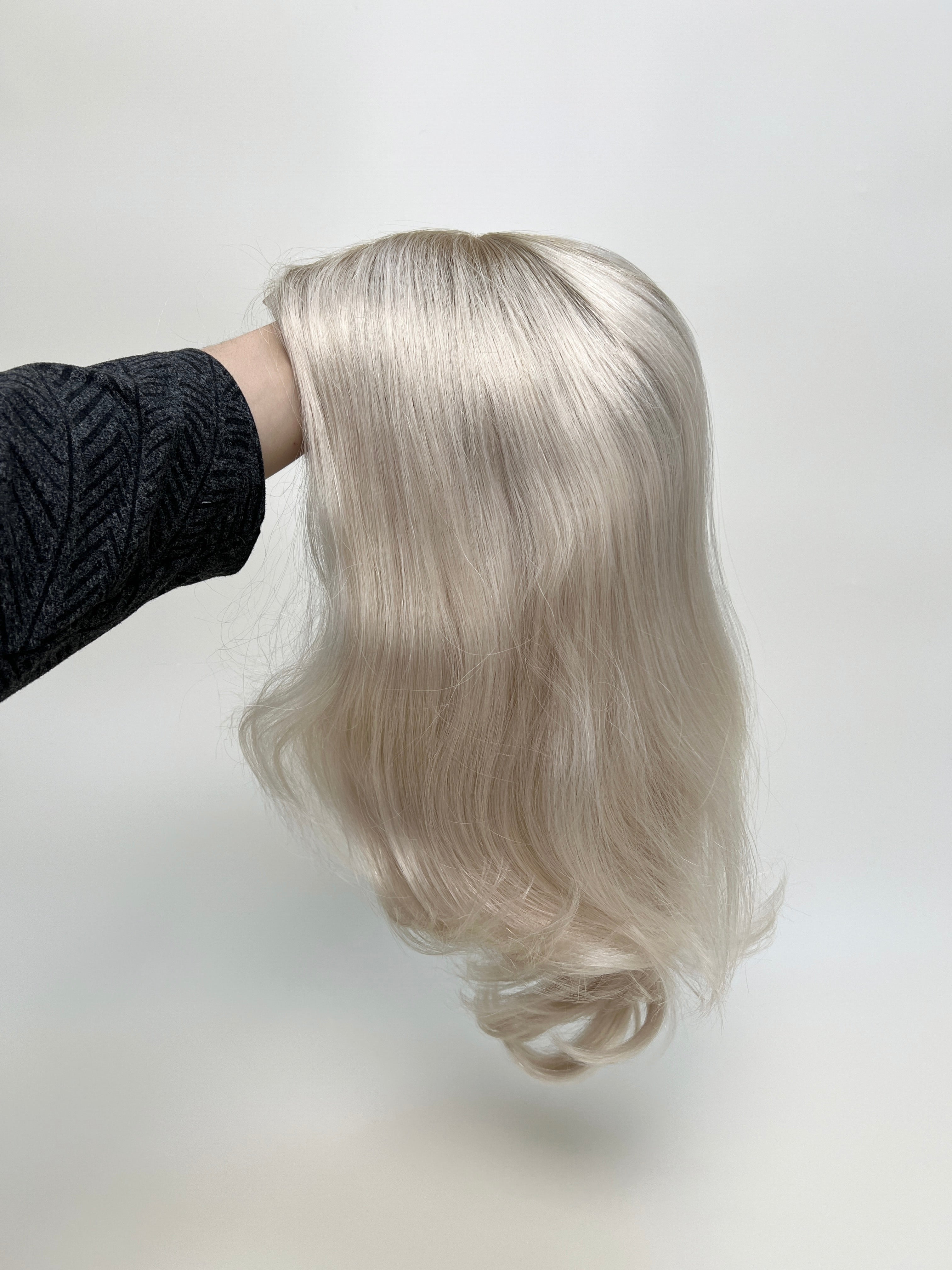 SilkCraftWigs MT11 | Long Straight Wig | Lace Front + Mono Top + Weft Back | 14.5″ | Multi-Color Options