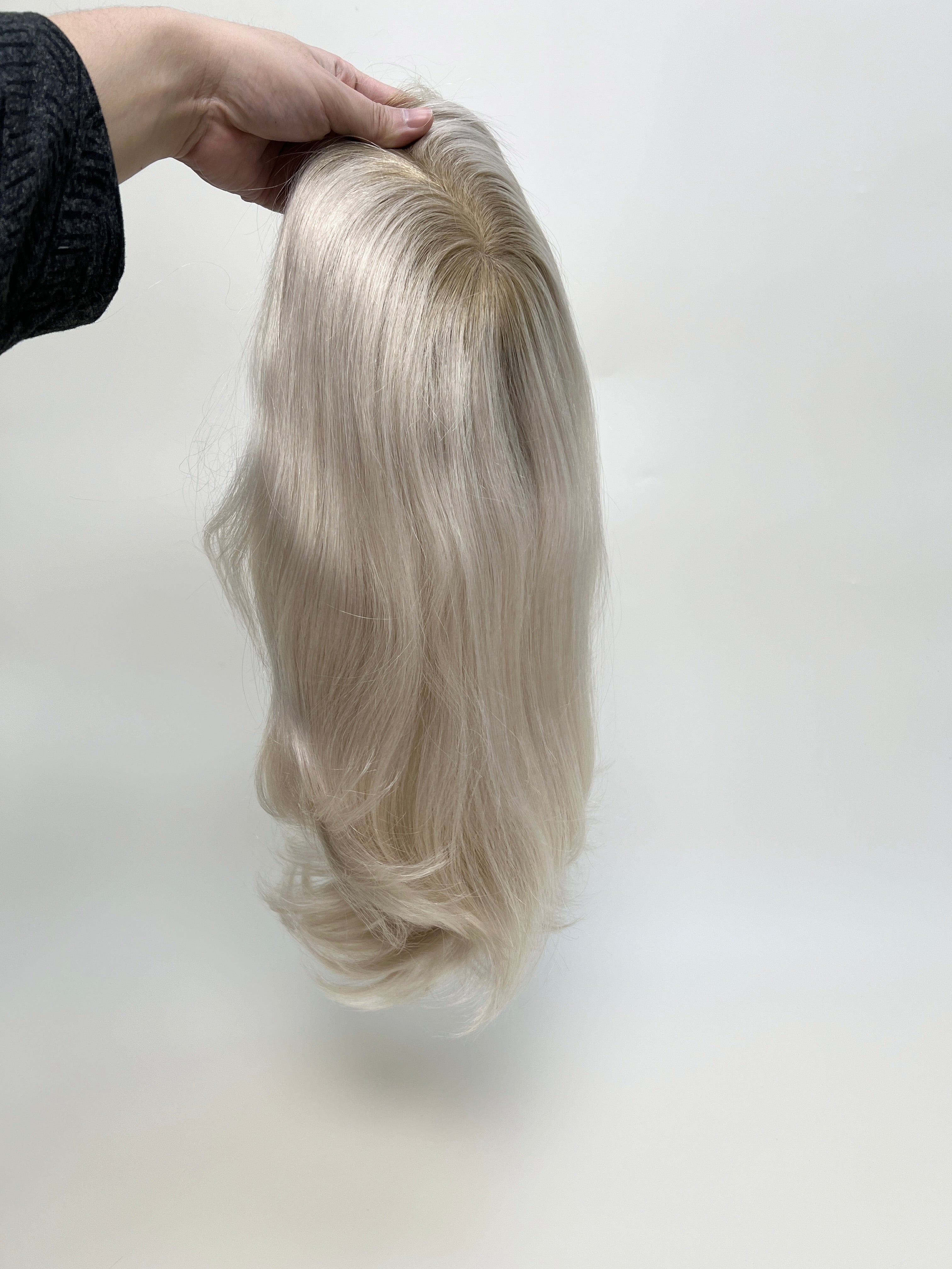 SilkCraftWigs MT11 | Long Straight Wig | Lace Front + Mono Top + Weft Back | 14.5″ | Multi-Color Options