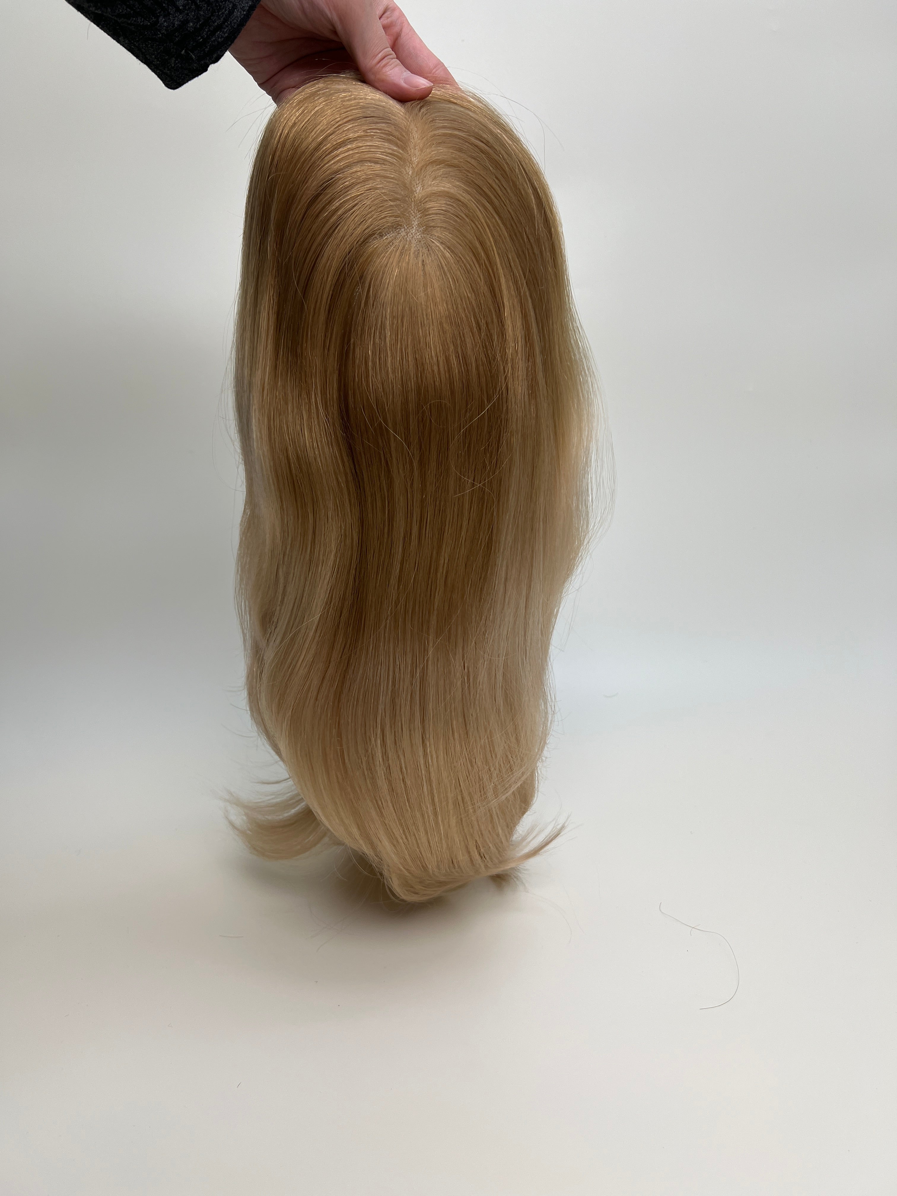 SilkCraftWigs MW51 | 13″ Straight Human Hair Wig | Welded Lace Front & Mono Top | 120% Density | 20+ Color Options