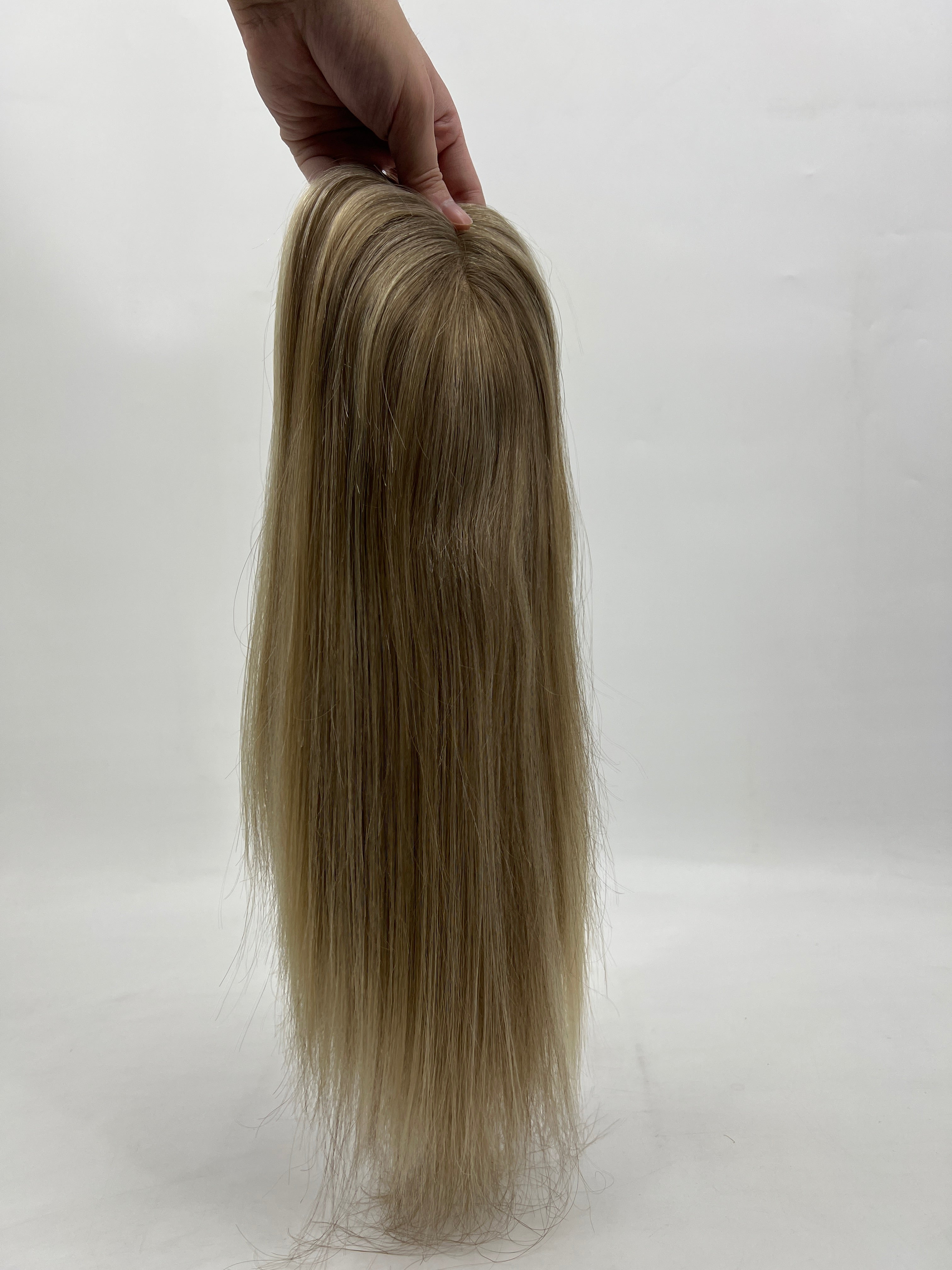 BLT-FS121 | 8x8 Silk Top Wig – Premium European Double Drawn Straight Hair | R24A# Color