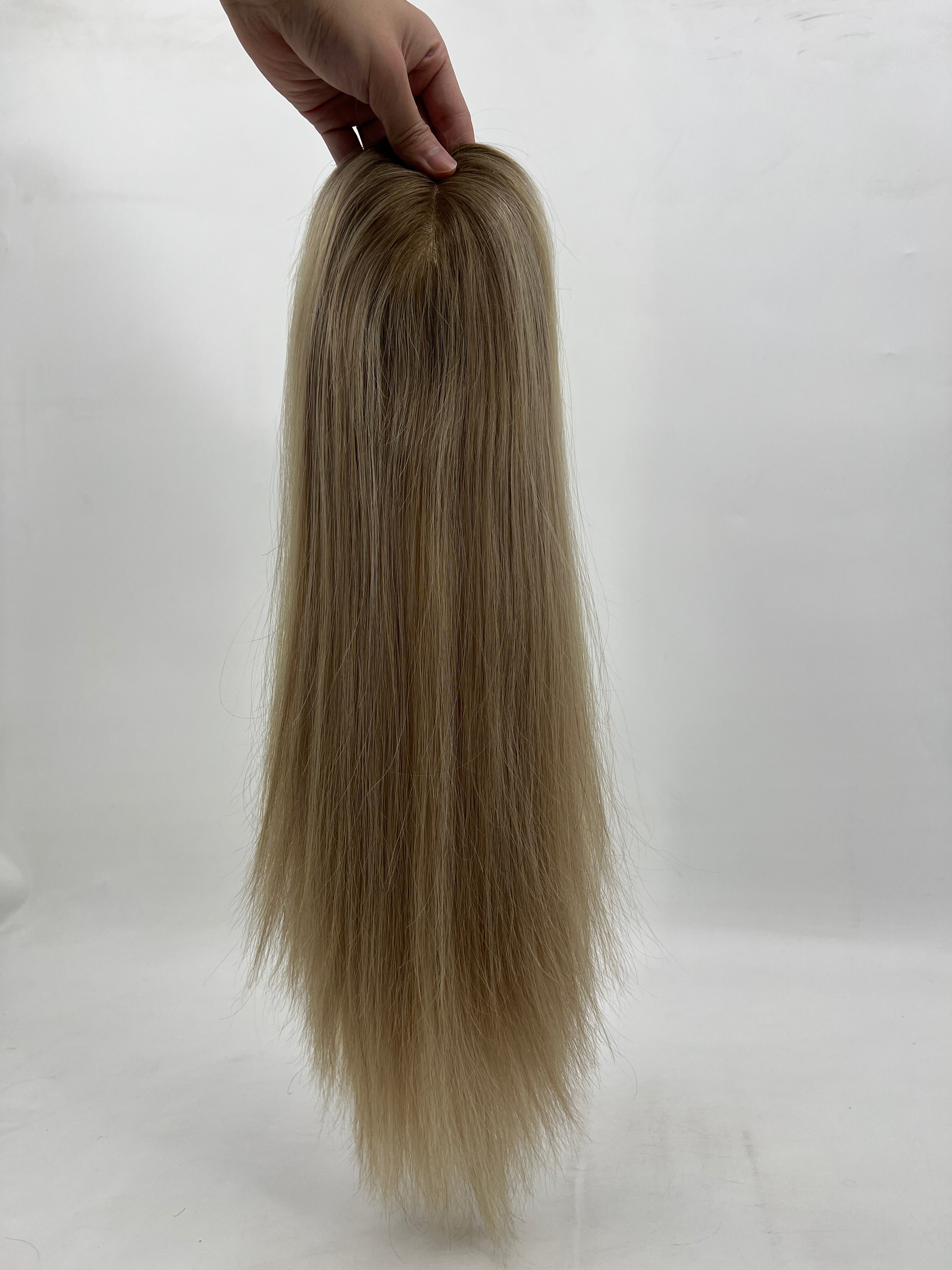 BLT-FS101 | 6×6.5″ Silk Top Wig | European Straight Hair | R26AL#-601R Blend | 130% Density