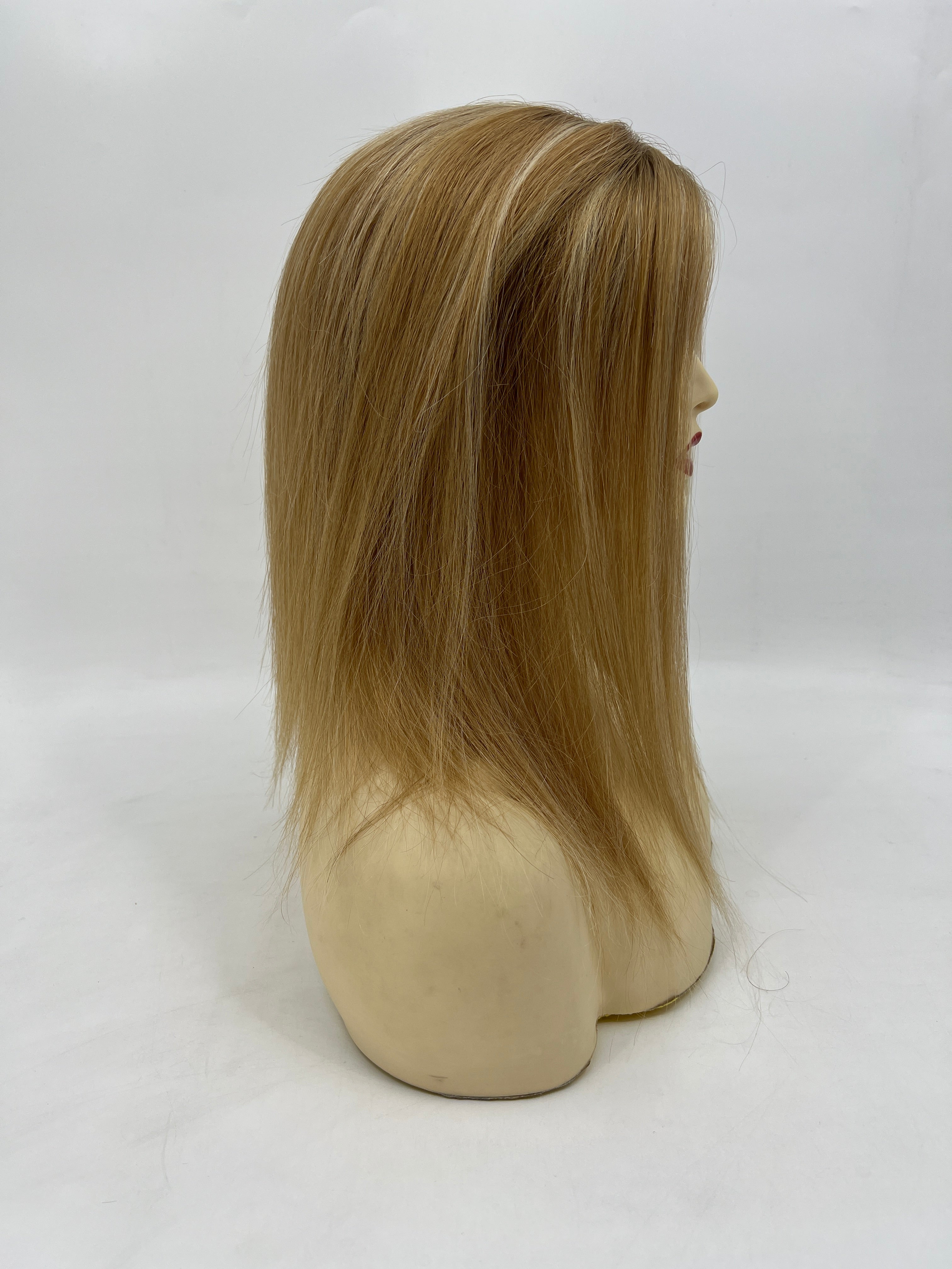 BLT-FF401 | 6×6″ Silk Top & Fishnet Topper | 150% High-Density Virgin Hair | T4/8/60 Blend