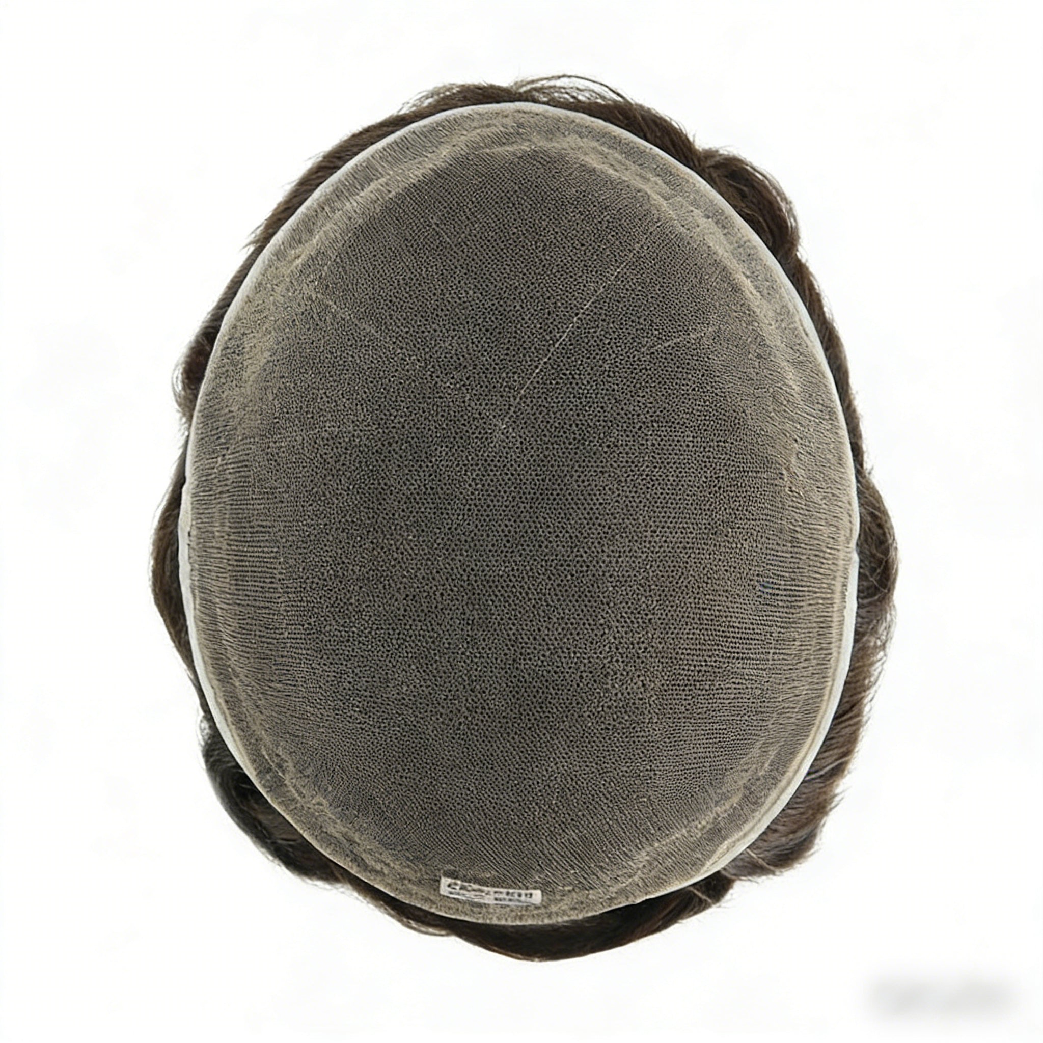 BH LACE | Men's Hair Replacement System | 8″x10″ Full Swiss Lace | Hand-Tied | #4ASH Color | 6″ Length