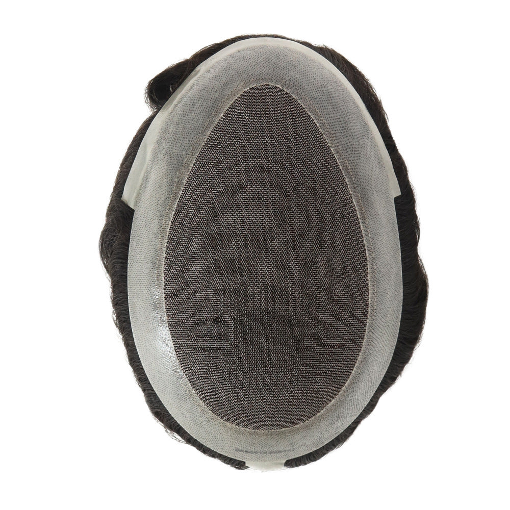 SilkCraftWigs DURA AUS | Men's Hybrid Lace & PU Hair System | 100% Hand-Tied | Multiple Sizes & Colors