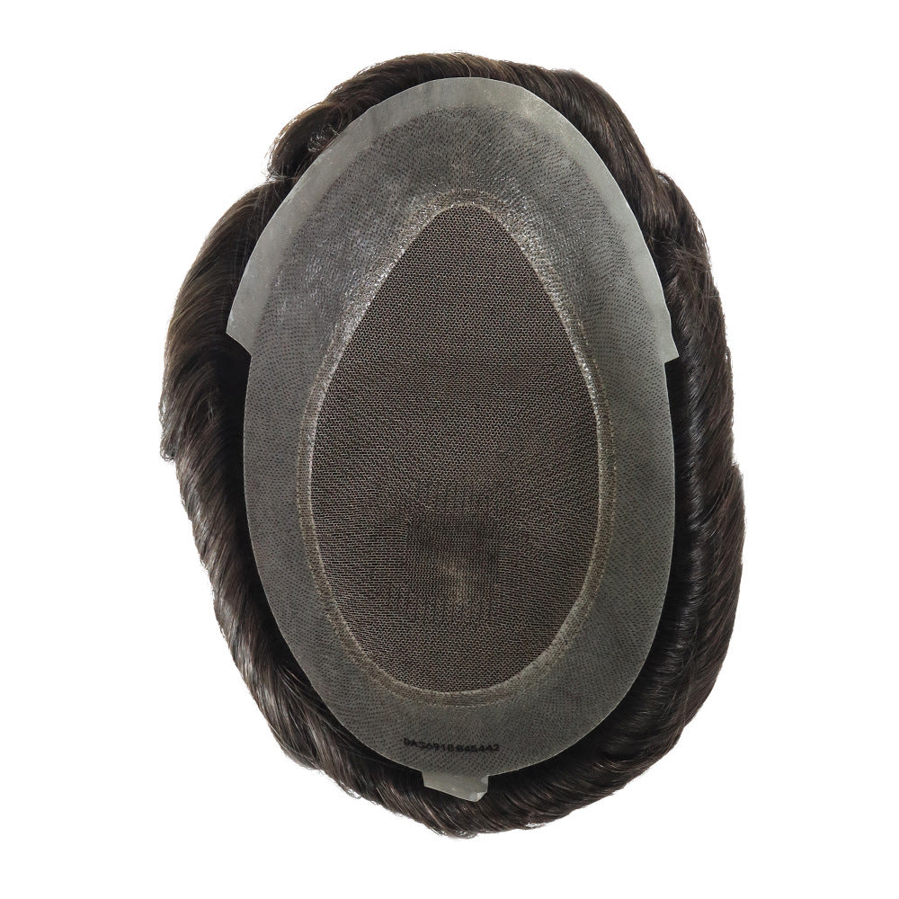 SilkCraftWigs DURA AUS | Men's Hybrid Lace & PU Hair System | 100% Hand-Tied | Multiple Sizes & Colors