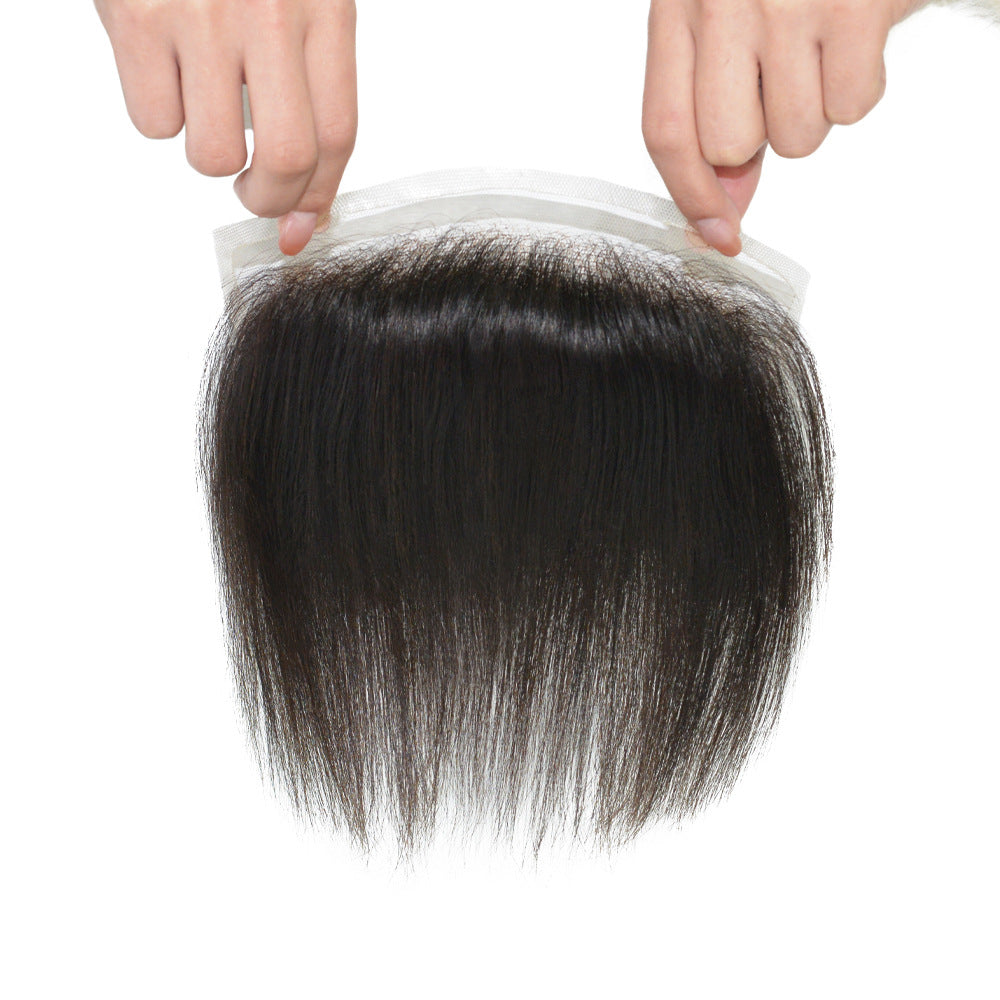 SilkCraftWigs FRTS | Men‘s Swiss Lace Hair System | 100% Hand-Tied | 2 Sizes (2.5×16″, 4×18″) | #NC