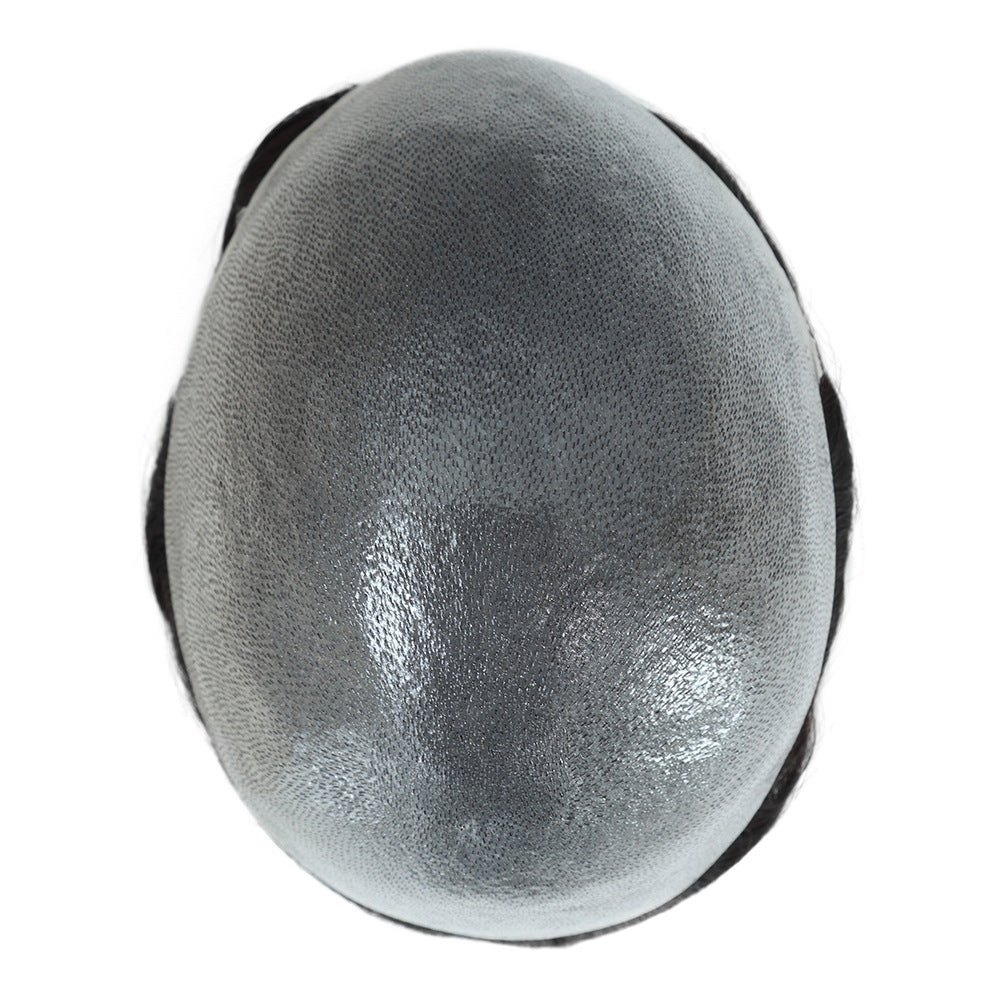 CNG#1B Men‘s Hair System | 8"x10" Ultra-Thin PU Base | V-Loop Hand-Tied | Silkcraft Wigs