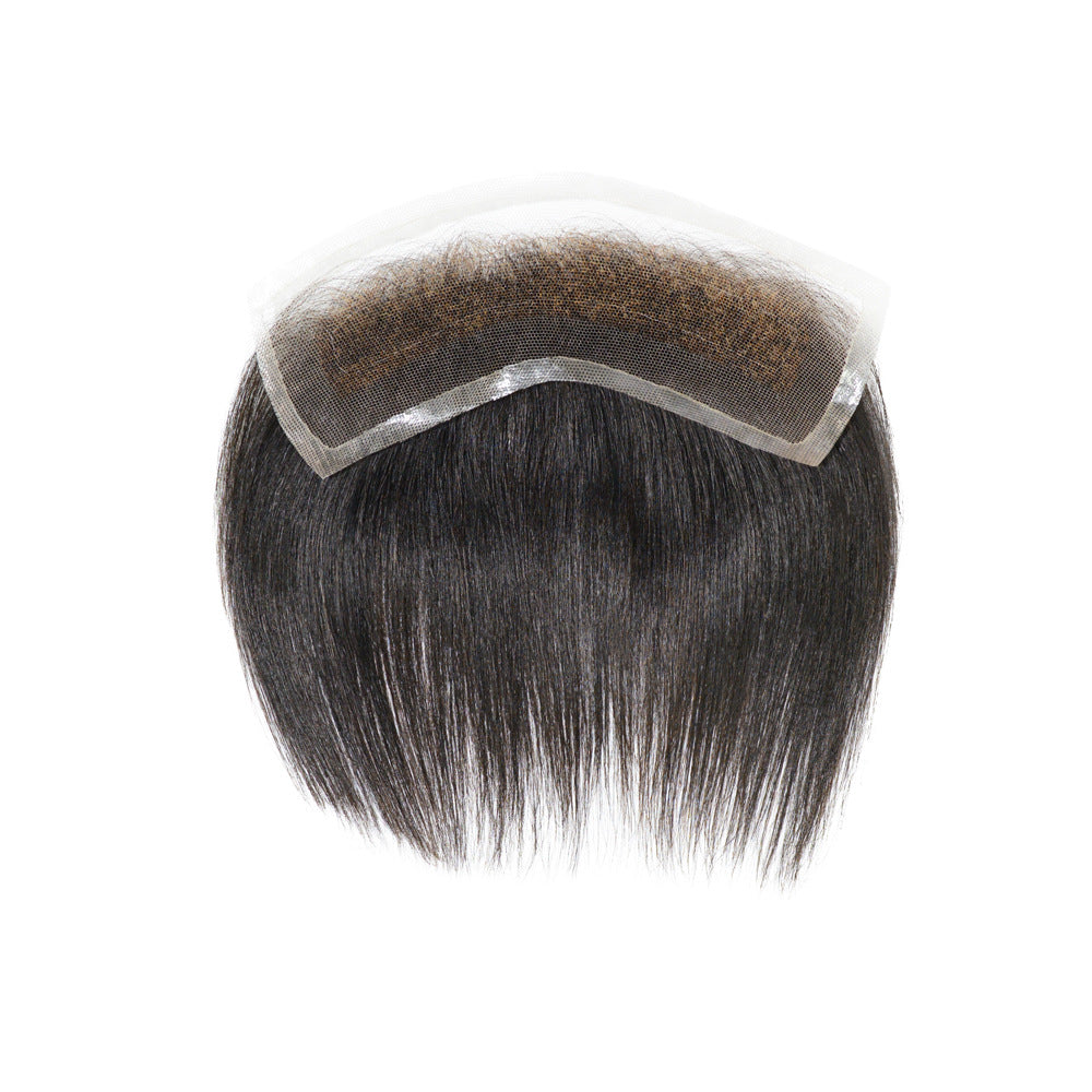 SilkCraftWigs FRTS | Men‘s Swiss Lace Hair System | 100% Hand-Tied | 2 Sizes (2.5×16″, 4×18″) | #NC