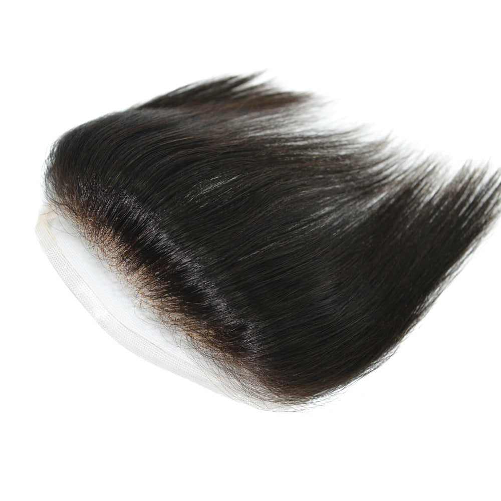 SilkCraftWigs FRTS | Men‘s Swiss Lace Hair System | 100% Hand-Tied | 2 Sizes (2.5×16″, 4×18″) | #NC