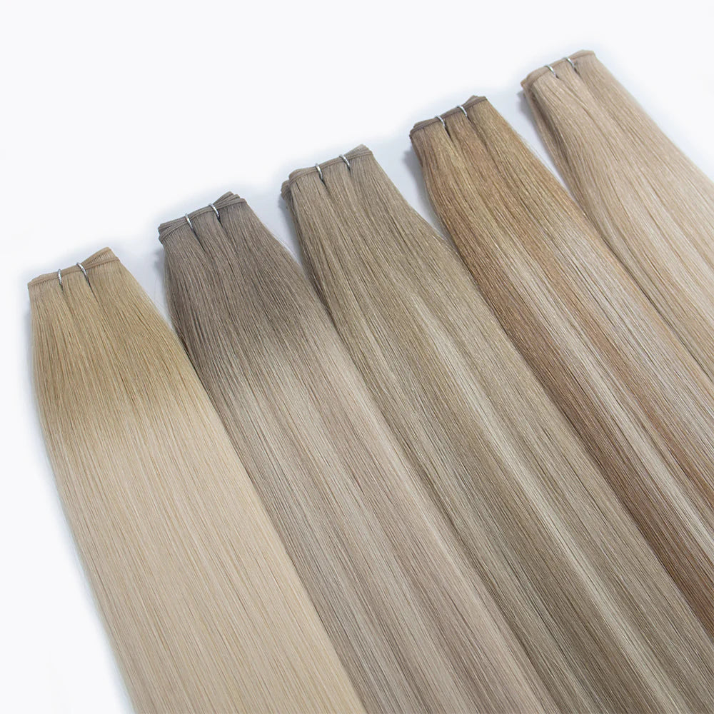 X1 Premium Virgin Hair Genius Weft Extensions – 83 cm Wholesale & OEM