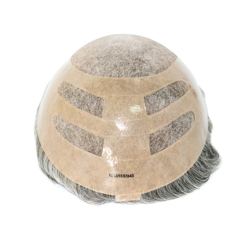 Silkcraft Wigs Mono Lace Hair System for Men – 8x10 Breathable Human Hair Toupee