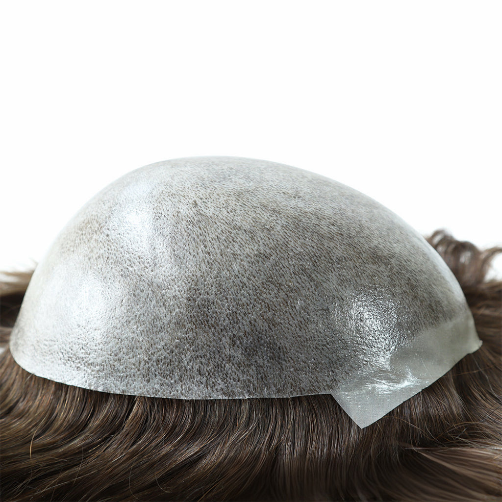 Silkcraft Wigs Injection Hair System for Men – 8x10 Natural Human Hair Toupee 9 Inch