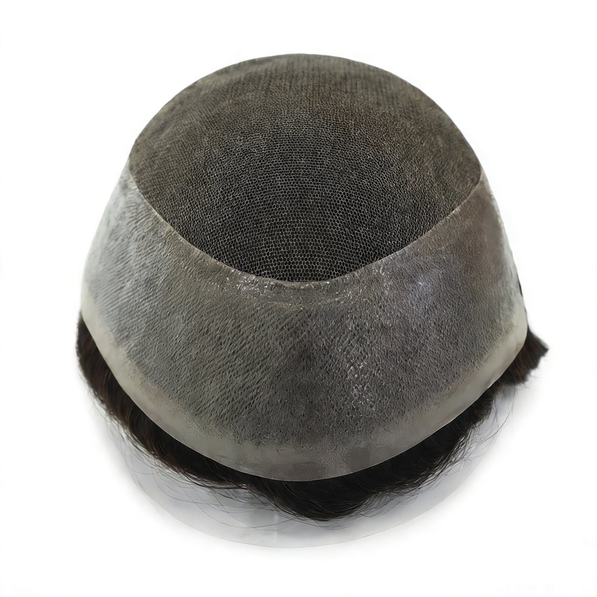 Silkcraft Wigs Lace Center PU Perimeter Hair System for Men – 8x10 Human Hair Toupee