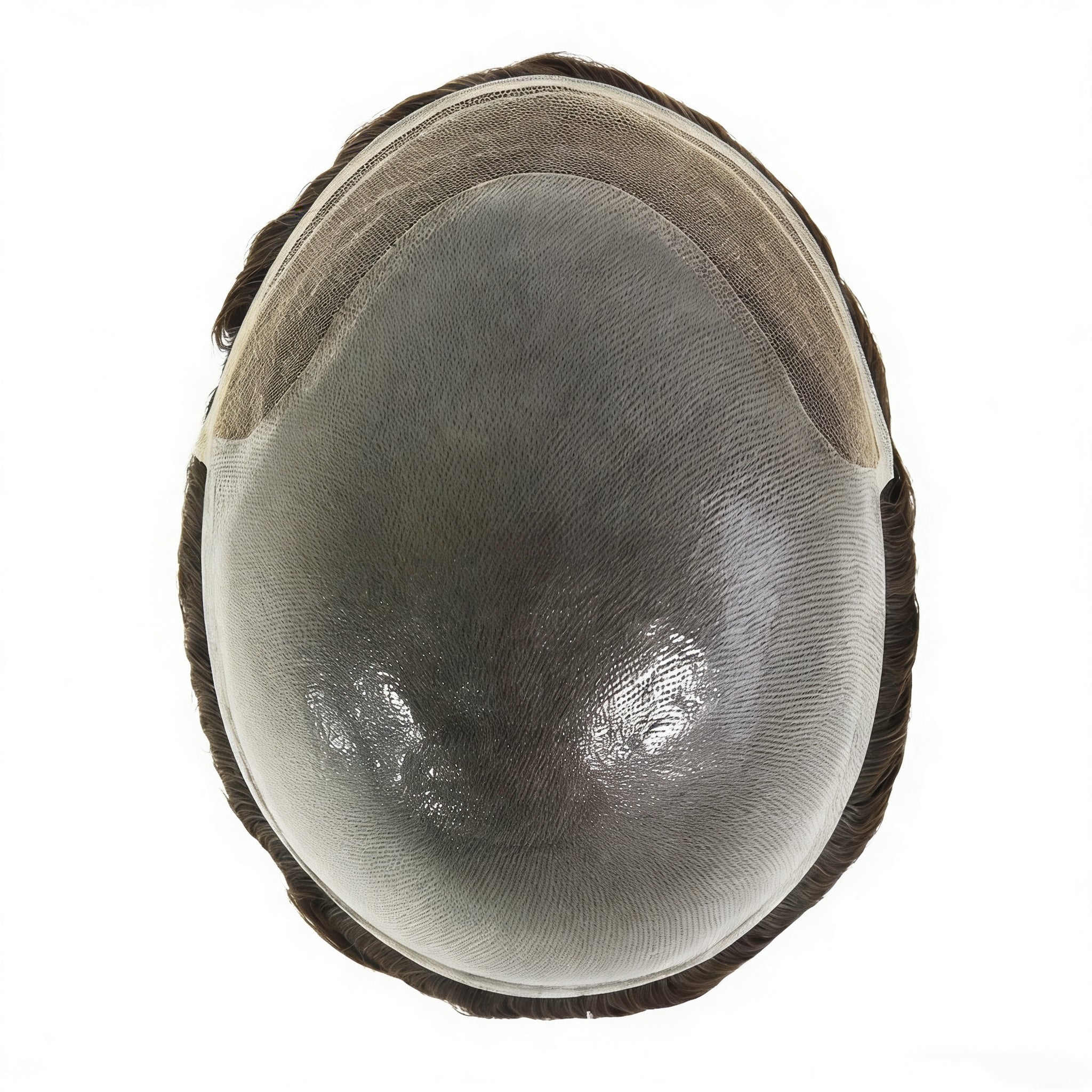 Silkcraft Wigs Ominilace Lace Front PU Back Hair System for Men – Human Hair Toupee 6 Inch