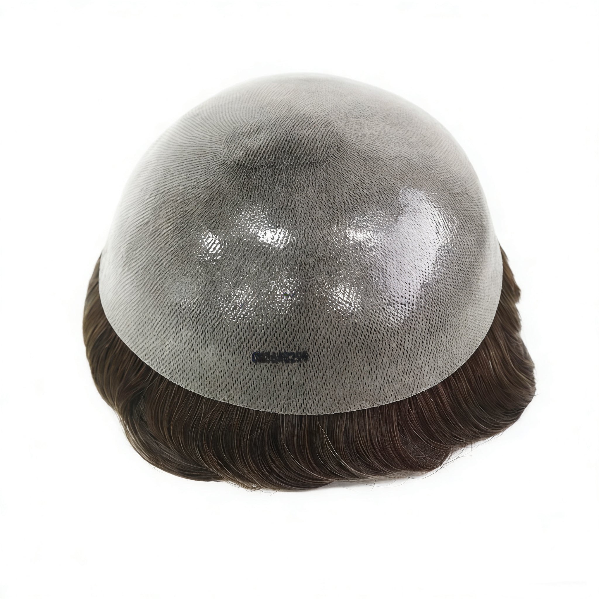 Silkcraft Wigs Ominilace Lace Front PU Back Hair System for Men – Human Hair Toupee 6 Inch