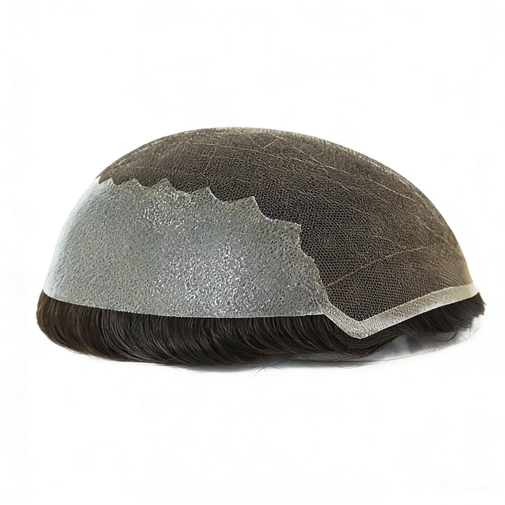 Silkcraft Wigs Q6 Swiss Lace Hair System for Men – Lace Front PU Perimeter Human Hair Toupee