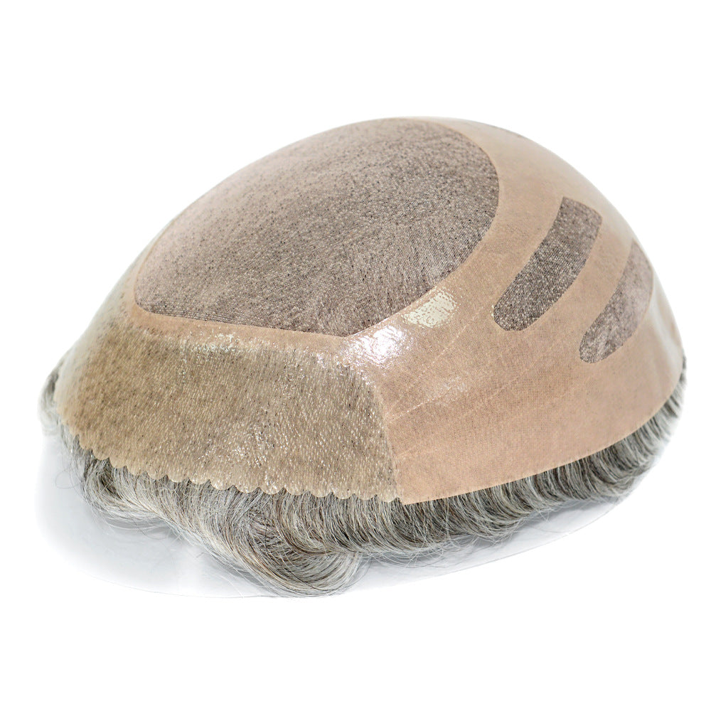 Silkcraft Wigs Mono Lace Hair System for Men – 8x10 Breathable Human Hair Toupee