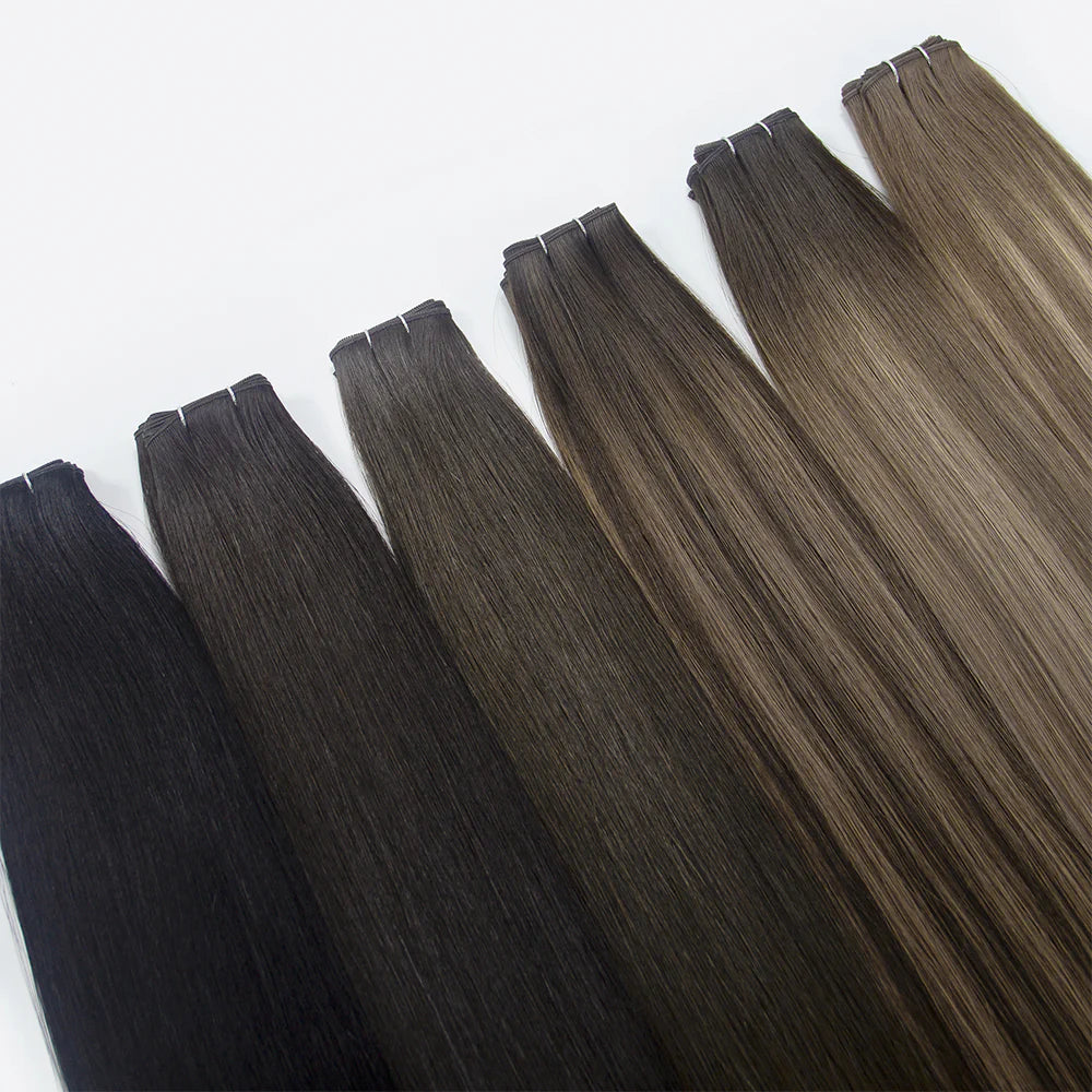 T2/2T4 Premium Virgin Hair Genius Weft Extensions – 83cm | Wholesale