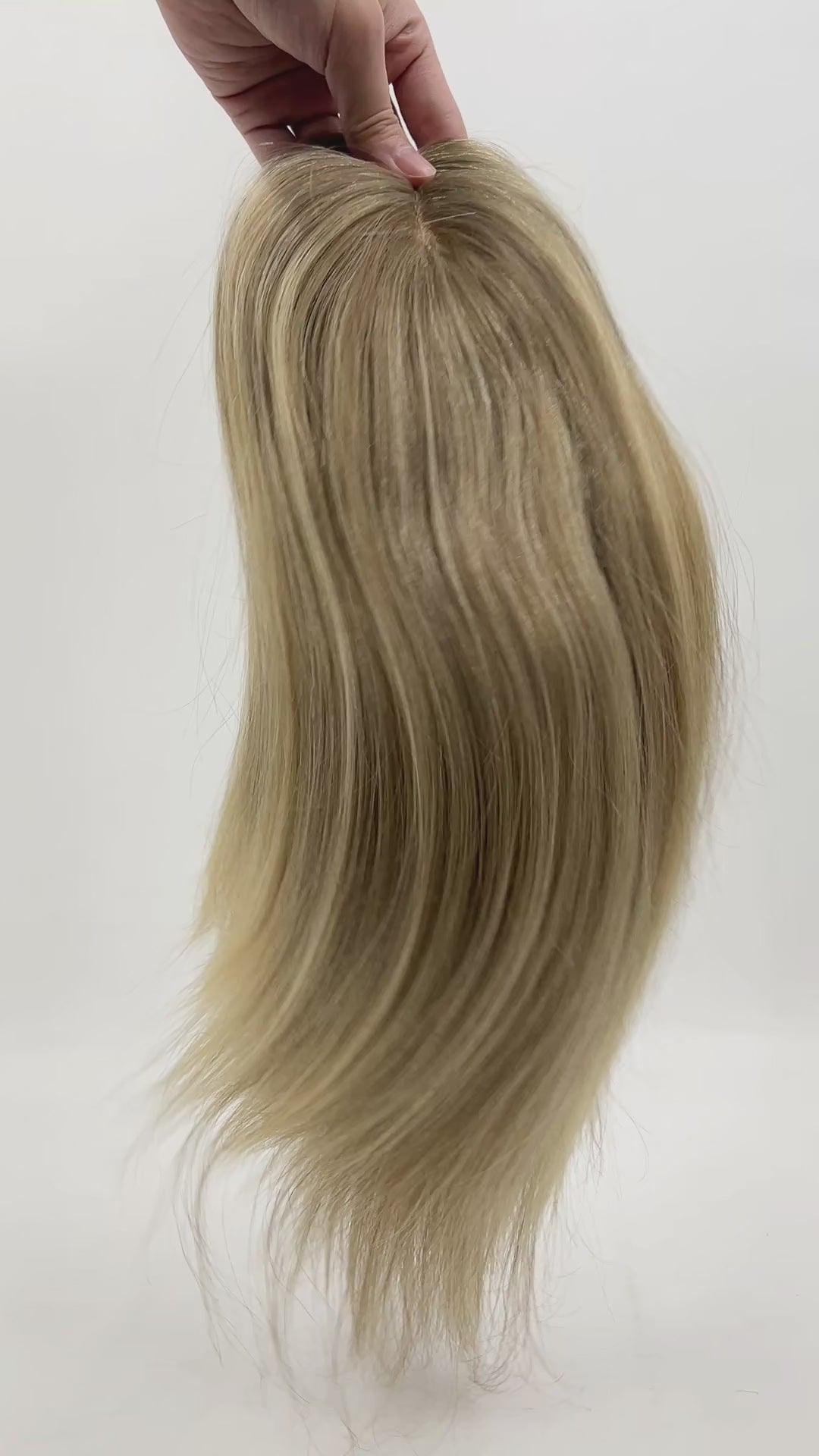 BLT-FS205 | 6″x7″ Silk Base Hair Topper | Premium European Grade-A Straight Hair | R24A# | 130% Density